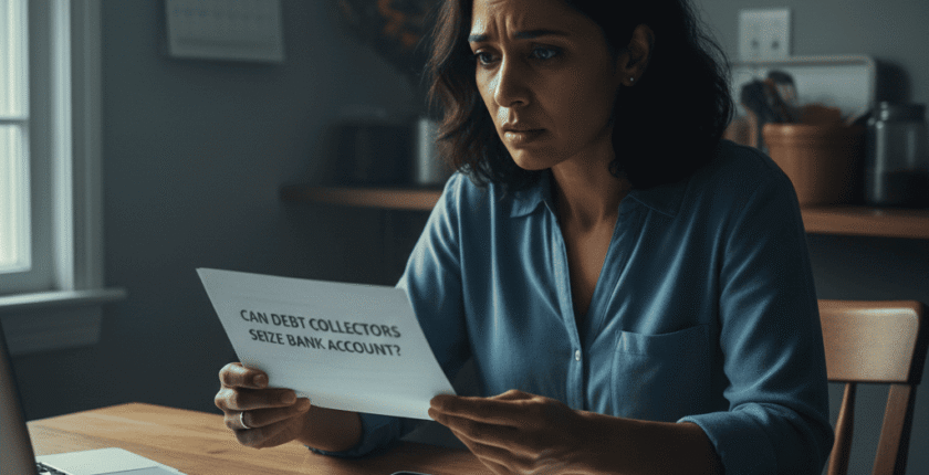 Can Debt Collectors Seize Your Bank Account