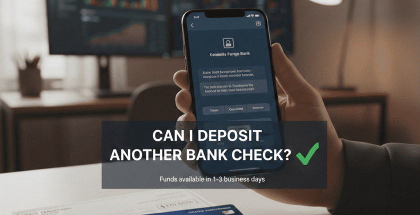 Can i Deposit Another Bank Check