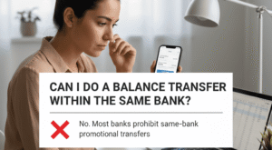 Can i Do a Balance Transfer Within The Same Bank
