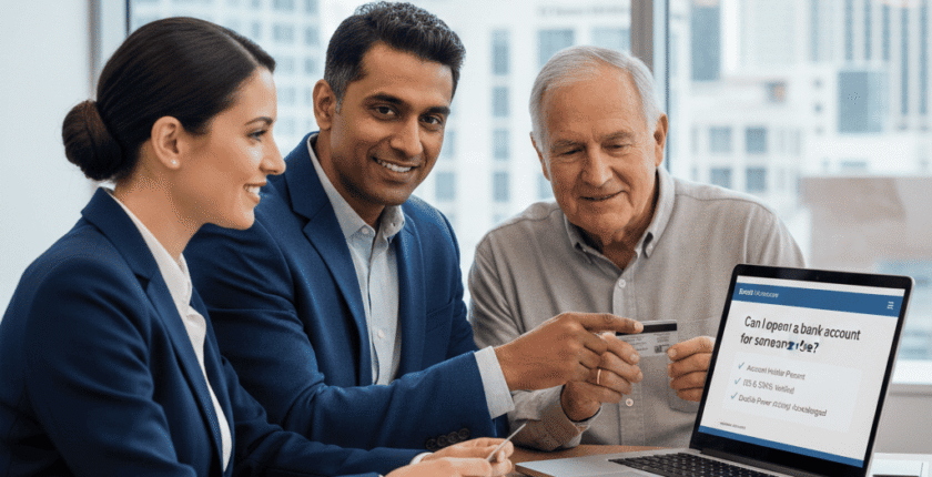 Can i Open a Bank Account For Someone Else